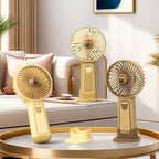 Portable USB Table Fan with Adjustable Tilt and Playful Animal Design for Women