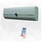 Ductless Wall-Mounted Split System Cooling and Heating with Variable Compressor and Remote Control