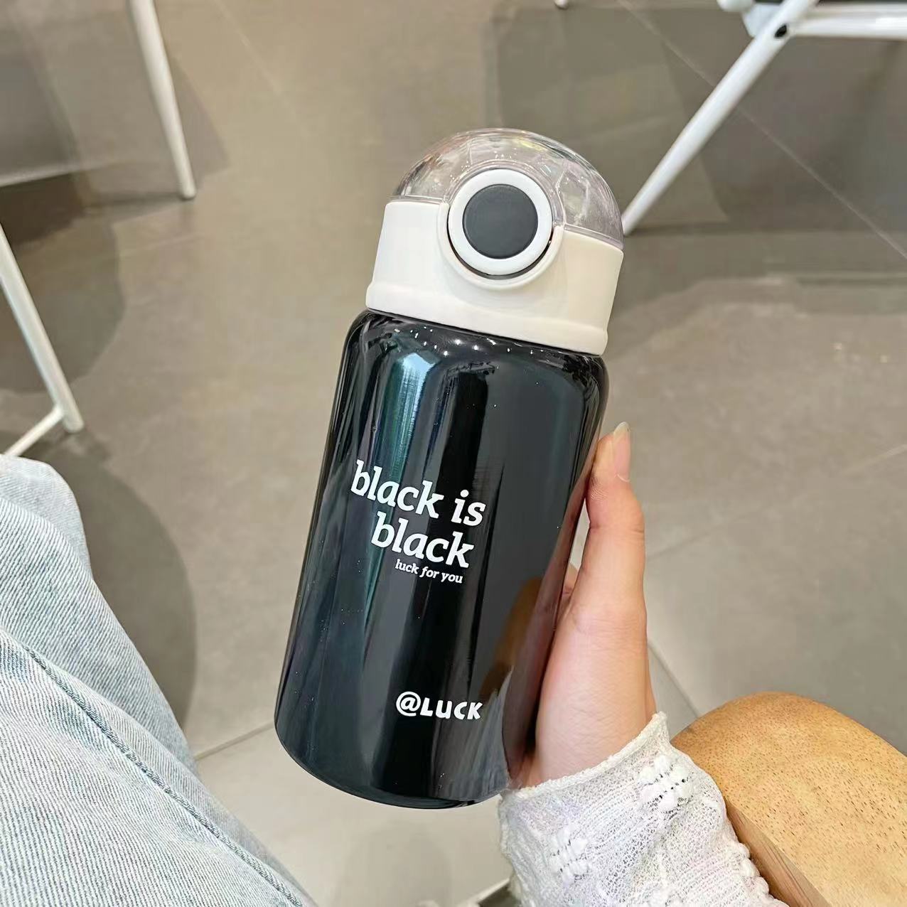 Kids Water Bottle BPA-Free Leak-Proof Fun Design Compact Size for School and Travel