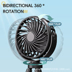 Handheld Portable Cooling Fan Rechargeable Lightweight Personal Fan for Travel