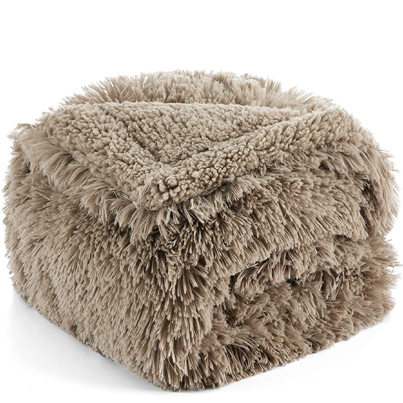 Ladies Fleece Throw Blanket Soft Cozy Warm Lightweight Blanket for Relaxing