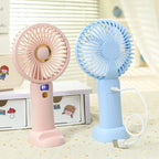 Portable Battery Fan with Digital Speed Display USB Rechargeable Lightweight Personal Cooling Fan