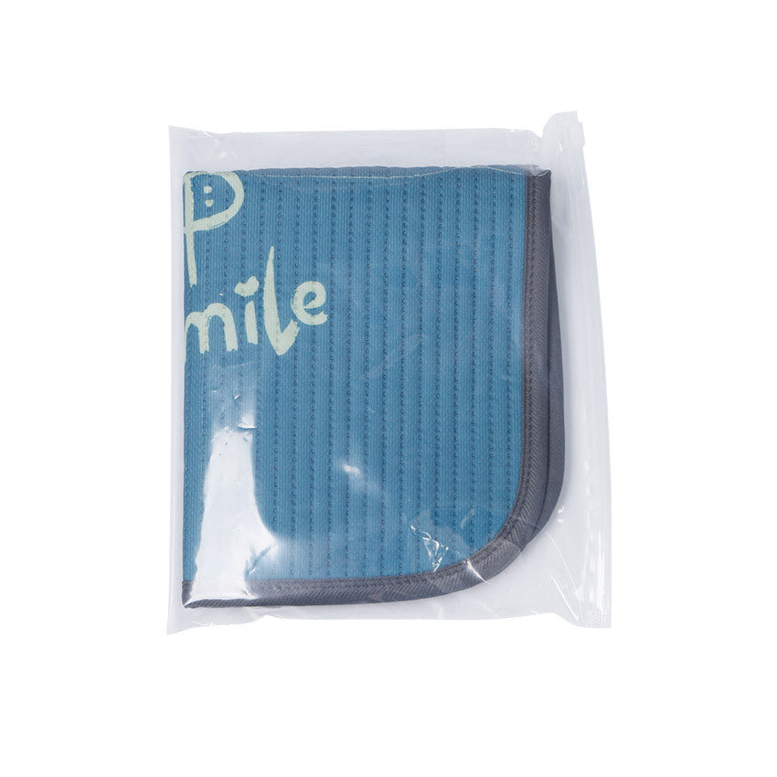 Women's Non-Slip Easy-Care Bib with Harrow Keep Smile Motif Soft Fabric