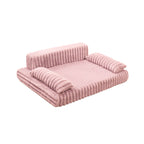 Harrow Sofa Bed Topper Soft Breathable Fabric Non-Slip Removable Cover Unisex