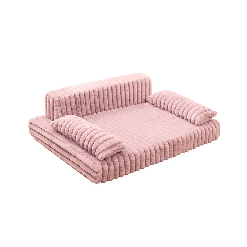 Harrow Sofa Bed Topper Soft Breathable Fabric Non-Slip Removable Cover Unisex