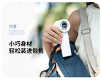 Portable Handheld Fan with Digital Display Ergonomic Handle Rechargeable Battery Compact Lightweight