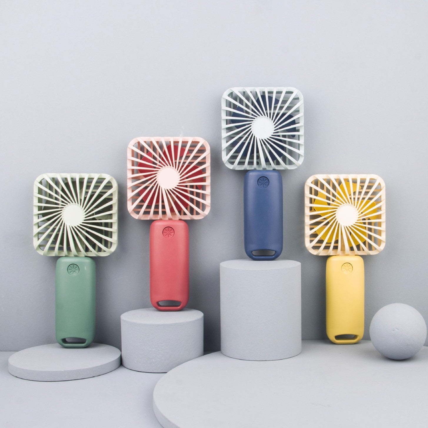 Harrow Rechargeable Portable Desk Fan Compact Adjustable Speed Settings