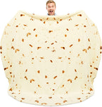 Fun Blanket Soft Cozy Fabric Unisex Tortilla Design Large Machine Washable