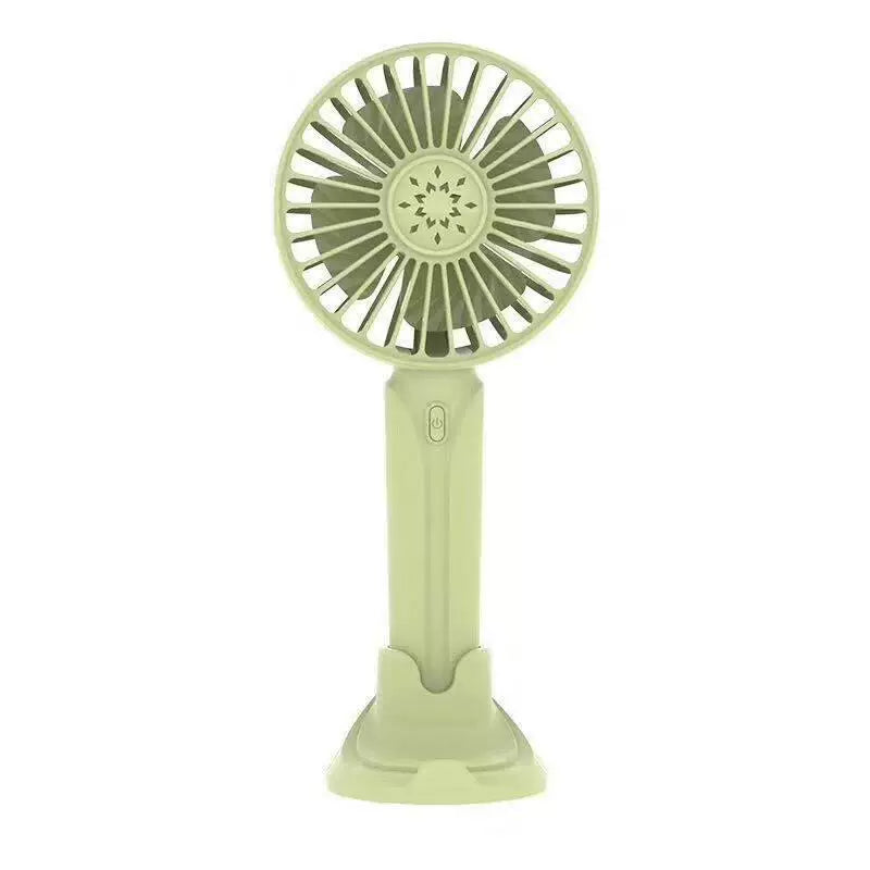Rechargeable Portable Hand Fan USB Type C Quiet Multi-Speed Foldable Stand