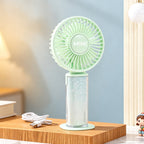 Portable Mini USB Rechargeable Desk Fan with Adjustable Tilt and Quiet Operation