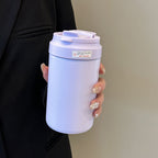 Women’s Insulated Mug BPA-Free Plastic Spill-Proof Leak-Resistant with Carry Handle