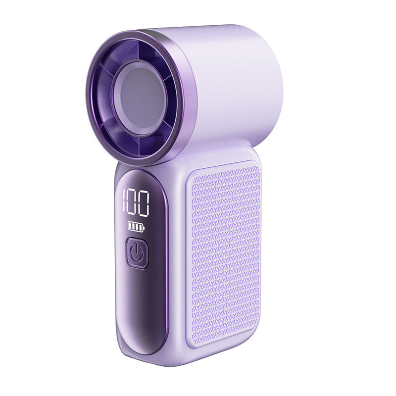 Portable Mini Air Cooler Compact Personal Fan with Adjustable Speed and LED Display Whisper Quiet