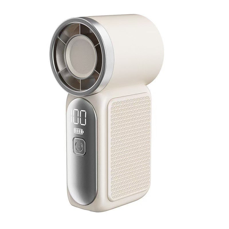 Portable High-Performance Fan with Digital Display Lightweight Rechargeable