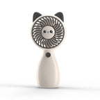 Portable Handheld Fan for Women Cat Design Compact Battery Operated