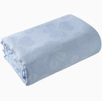 Bowlift Jacquard Cotton Blend Blanket Soft Breathable Double Size Elegant Design