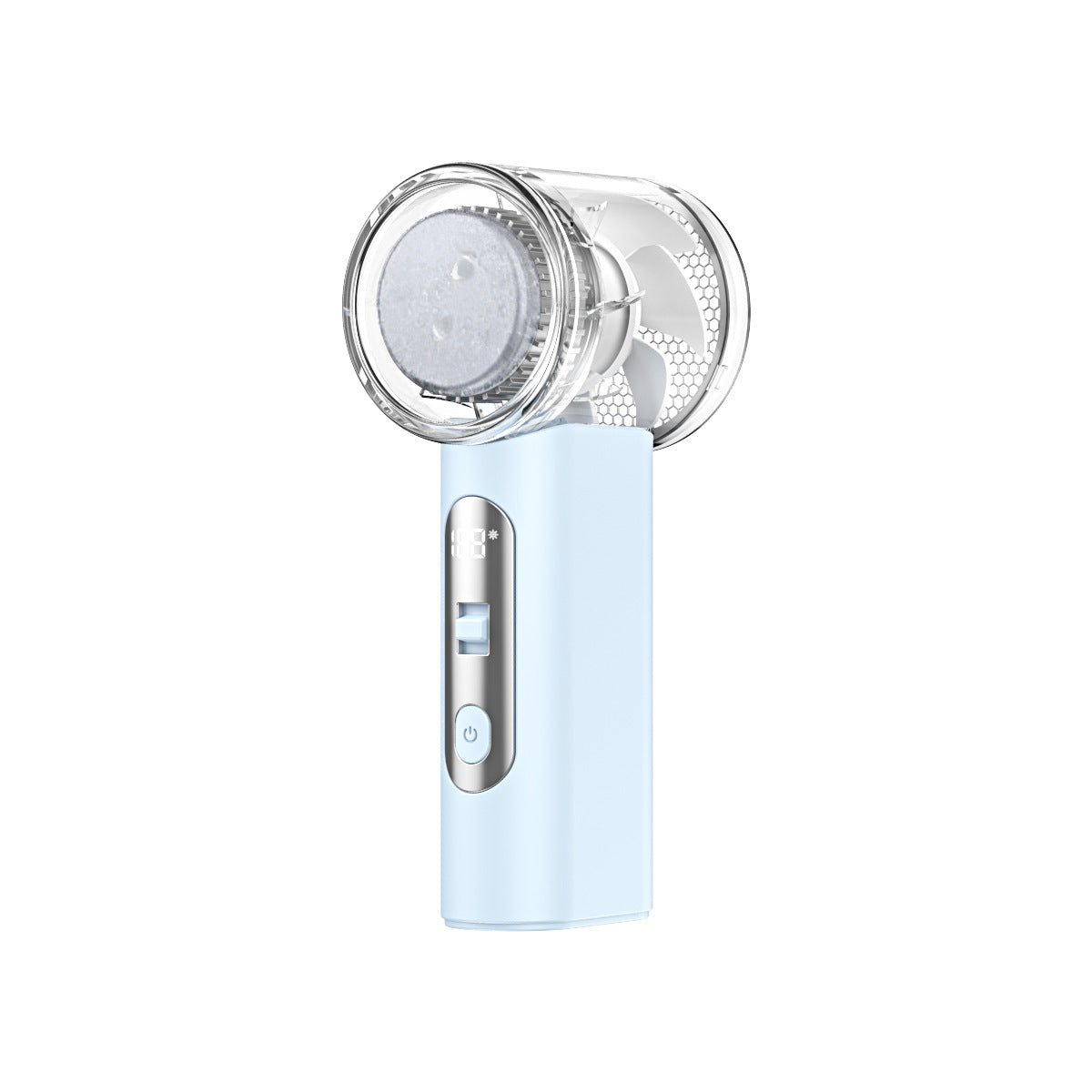 Portable Mini Air Cooler with HD Digital Display Compact Personal Fan for Women