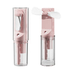 Portable Mini Humidifier USB Rechargeable Compact Silent Operation for Travel