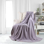 Women’s Luxurious Microfiber Living Room Blanket Soft Cozy Snuggle Throw