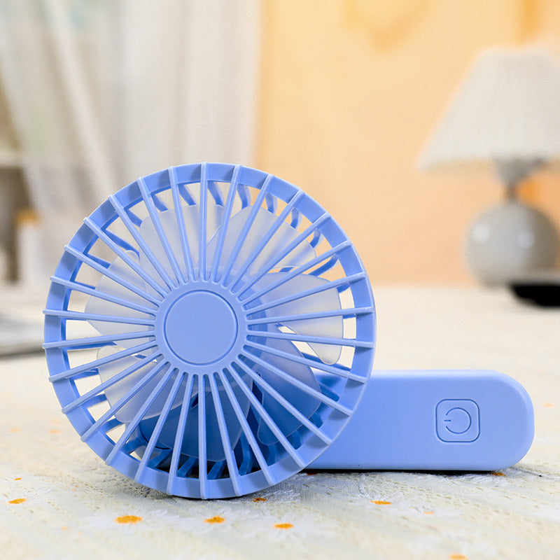 Portable Handheld Fan for Women Lightweight Ergonomic Design Battery Operated Personal Cooling Fan