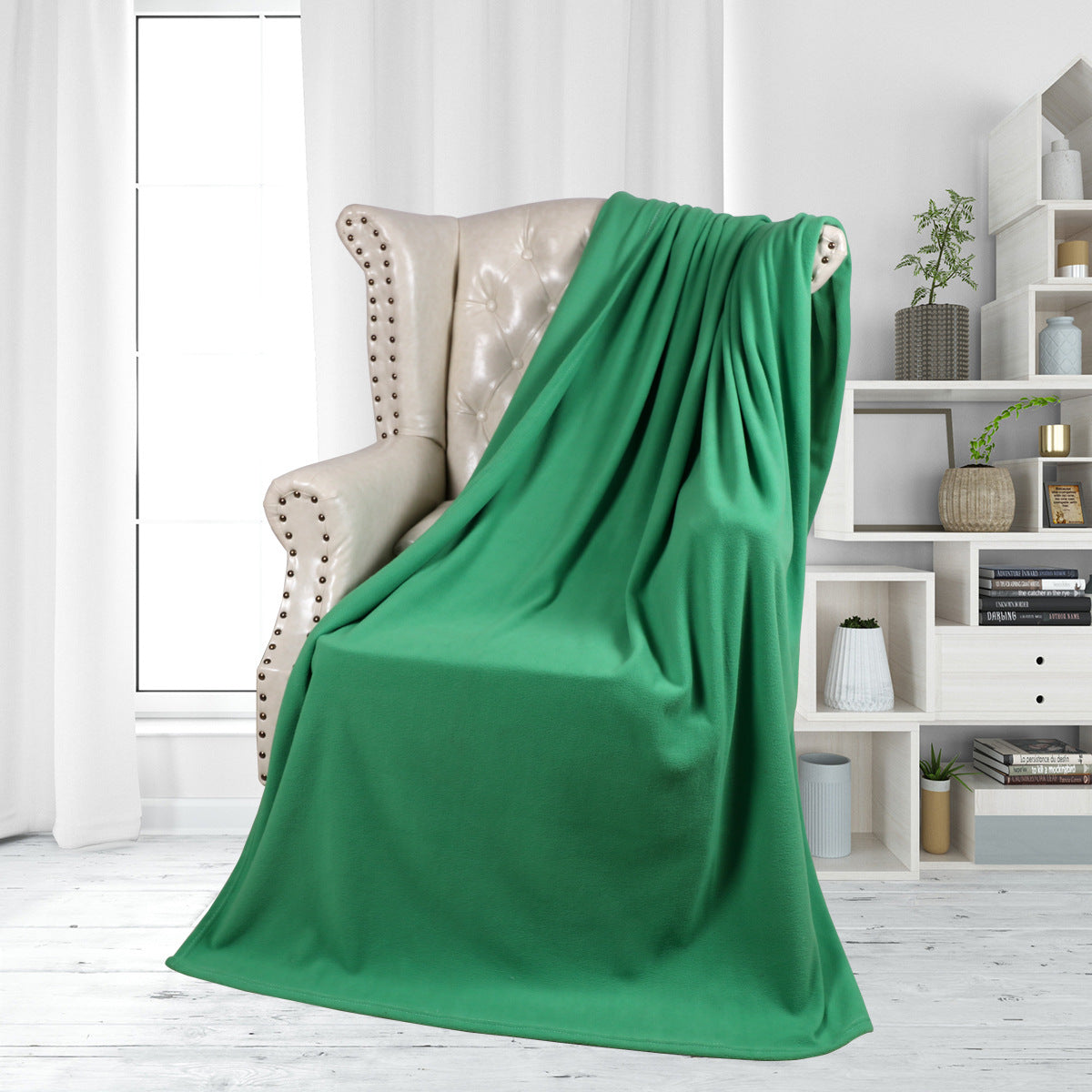 Women’s Luxurious Microfiber Living Room Blanket Soft Cozy Snuggle Throw
