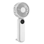 Portable USB Fan Folding Design Lightweight Quiet 3-Speed Adjustable Cooling for Women