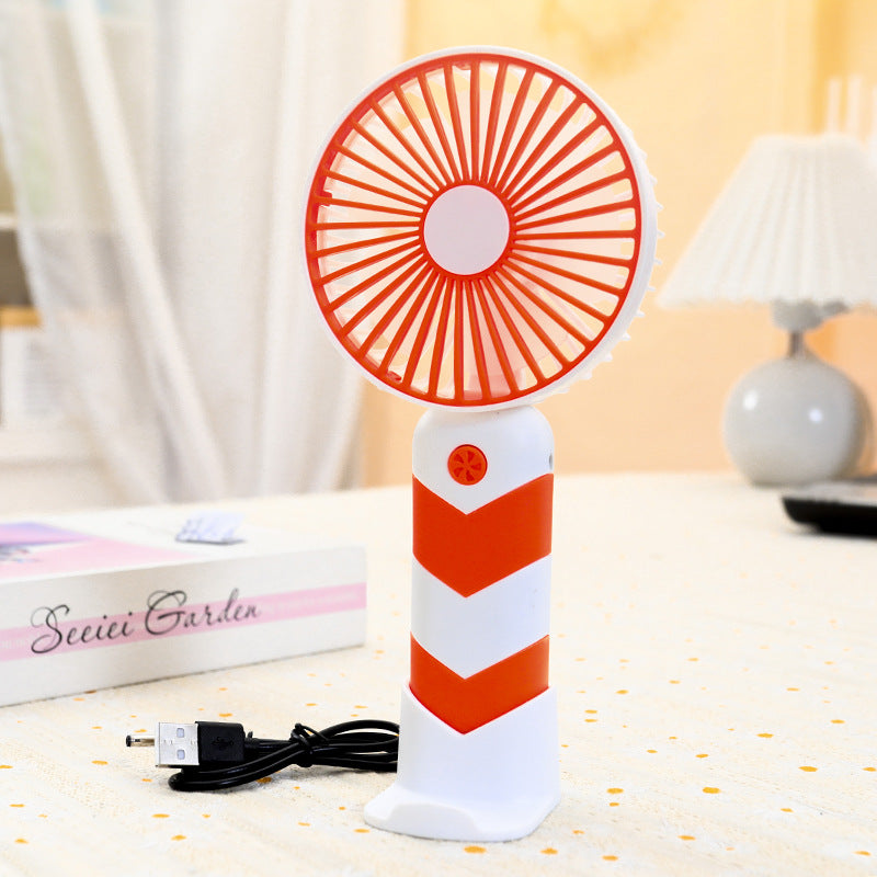 Portable USB Handheld Fan with Flexible Tilt Compact Rechargeable Personal Cooling Fan