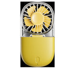 Rechargeable Mini Personal Cooling Fan Portable Quiet Adjustable Speed Compact Design