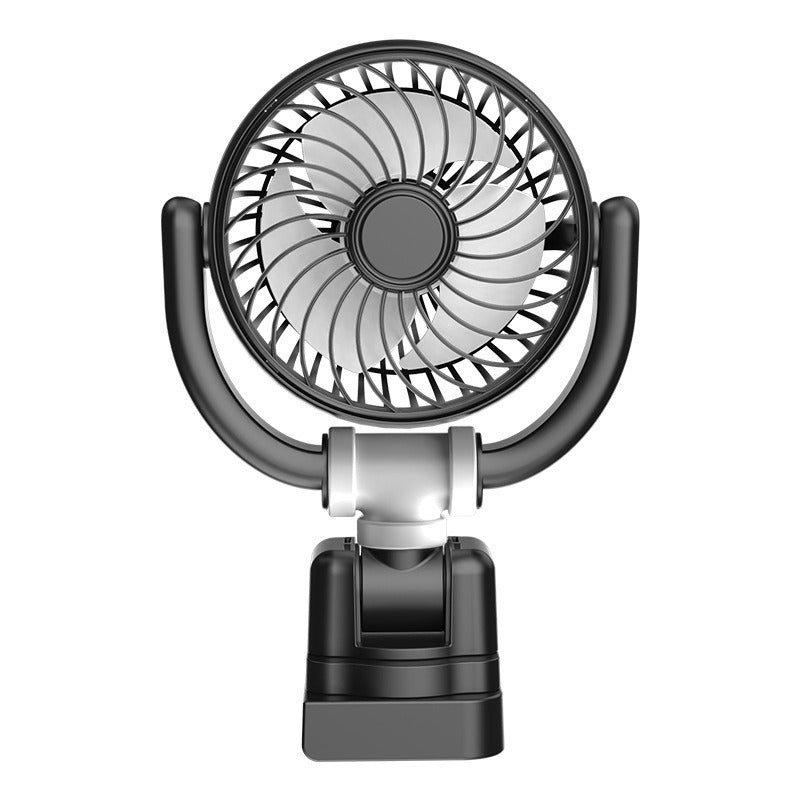 Adjustable Clip-On Desk Fan with 360-Degree Rotation and Multiple Speeds Portable Cooling
