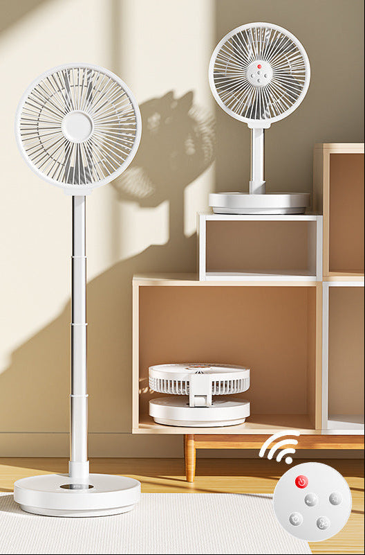 High Performance Cordless Portable Fan with Remote Control and Quiet Operation