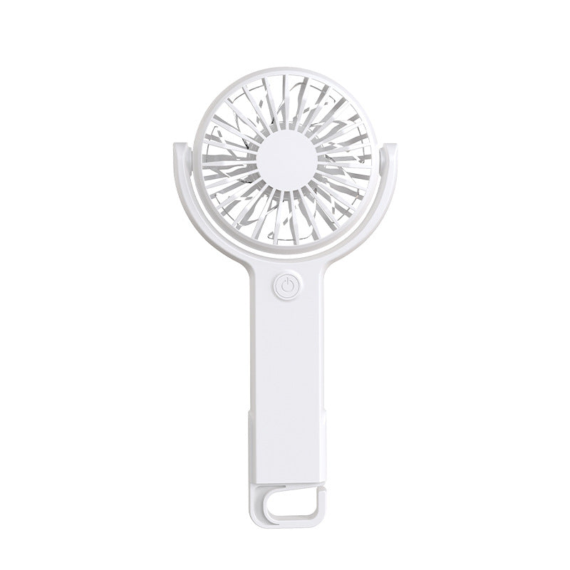 Compact Rechargeable Handheld Fan Portable Lightweight Quiet Operation