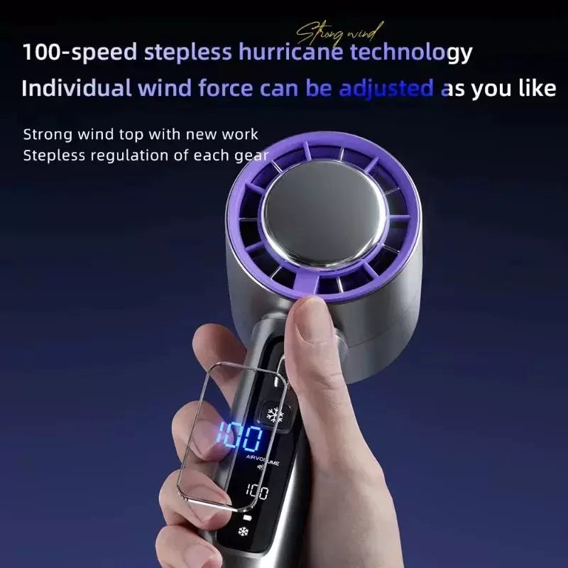 Portable Thermoelectric Mini Air Cooler Fan USB Rechargeable Handheld Desktop