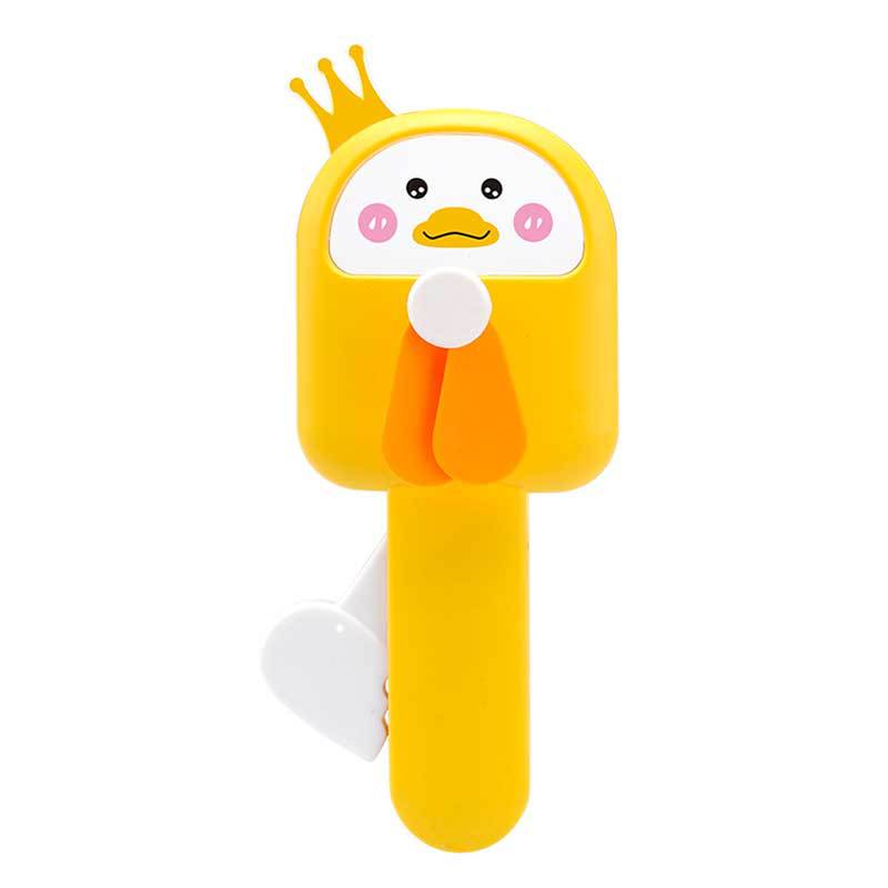 Handheld Fresh Air Fan USB Rechargeable Duck Design Compact Portable