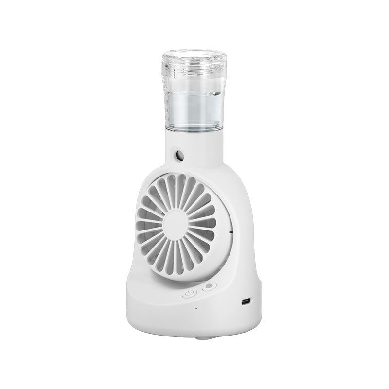 Portable Mist Fan Rechargeable Compact Lightweight Unisex Cooling Fan