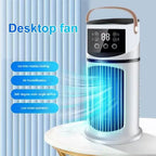 Portable Tower Evaporative Air Cooler with LED Touch Display and Programmable Thermostat