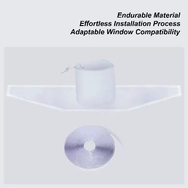Rain Drainage Diverter Flexible PVC Gutter Splash Guard with Adjustable Sleeve One Size