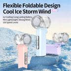 Portable Mini Fan with Cooling Function Lightweight Quiet Adjustable Speed