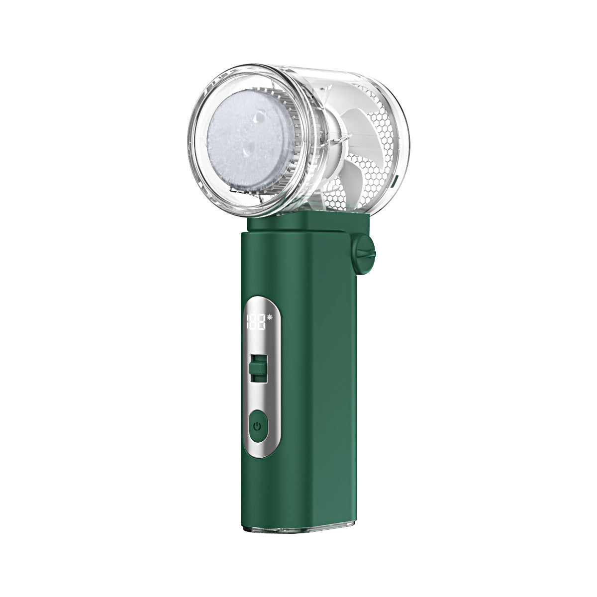 Portable Fan Handheld Rechargeable Personal Fan with Adjustable Speed Green