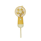 Portable USB Handheld Fan Lightweight Compact Rechargeable with Stepless Speed Control