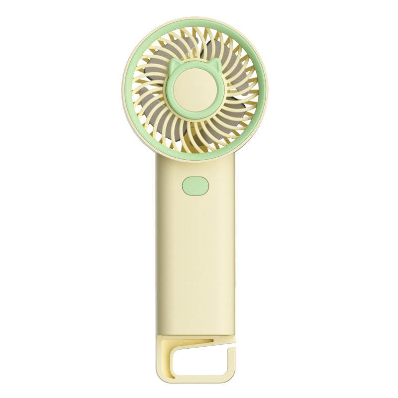 Portable Handheld USB Rechargeable Fan Compact Lightweight Adjustable Speeds