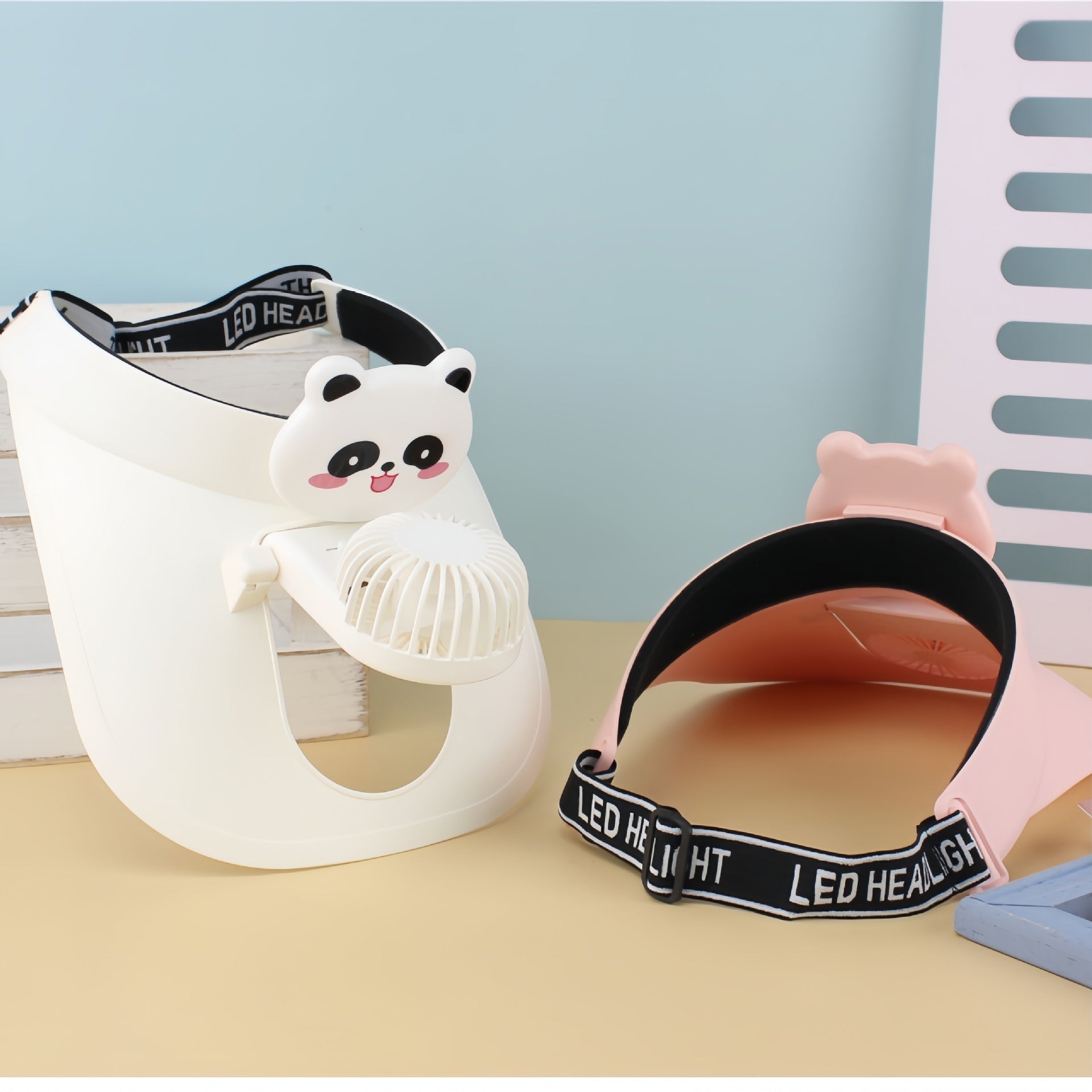 Portable USB Hand Fan with Playful Panda Design Compact Lightweight Adjustable Speed