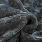Women's Cozy Blanket Microfiber Soft Warm Diamond Pattern Sofa Bed Throw