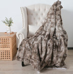 Women's Cozy Fleece Blanket Soft Warm Machine Washable Spacious Size