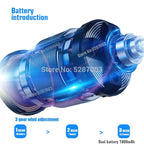 Portable Rechargeable Bladeless Neck Fan Whisper Quiet Hands-Free Adjustable Airflow