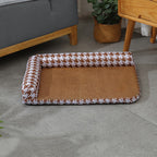 Elevated Edge Pet Bed Cozy Supportive Non-Slip Bottom Removable Cover