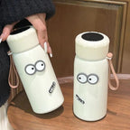 Funny Insulated BPA-Free Plastic Water Bottle with Carry Handle for Women and Kids