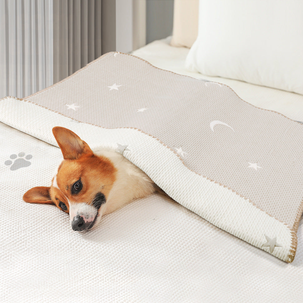 Harrow Unisex Pet Blanket Soft Cozy Non-Slip Machine Washable Small to Medium Size