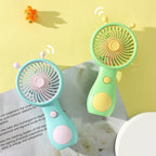 Portable Mini Fan Lightweight Battery Operated Handheld for Travel and Office