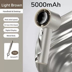 Rechargeable Cordless Hair Dryer Portable Handheld Digital Display Multi-Speed
