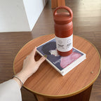 Insulated Stainless Steel Water Bottle with Ergonomic Carry Handle for Women