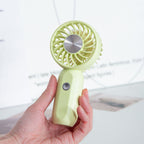 Portable Mini Fan with Ergonomic Handle Lightweight Handheld Personal Fan